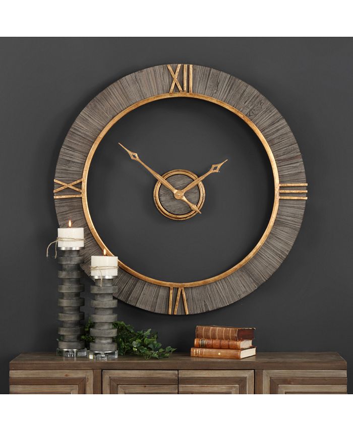 Uttermost 2Pc. Alphonzo Modern Wall Clock Macy's