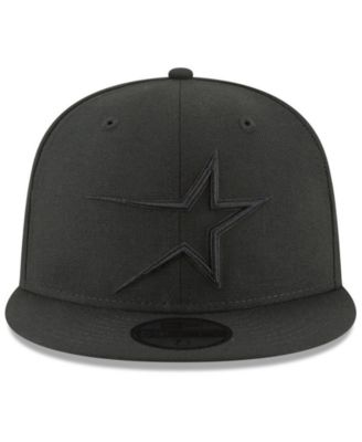 Casquette New Era 59Fifty Houston Astros - Noir Sur Noir - Édition Limitée Spéciale - Taille Unique