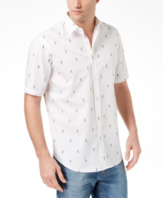 Club Room - Men's Hula Girl Printed Shirt