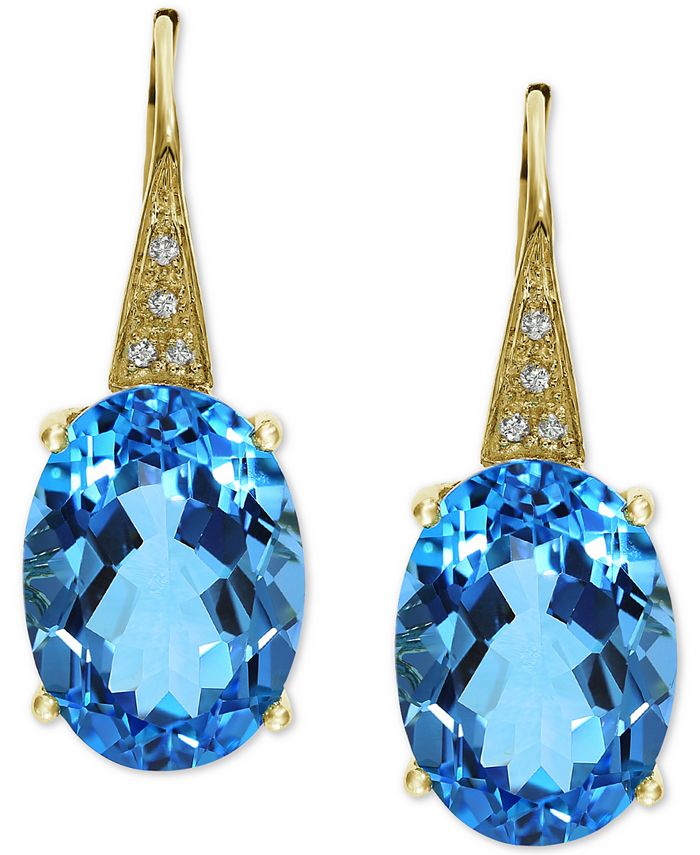 Effy blue topaz earrings clearance