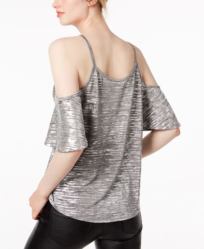 macys cold shoulder tops