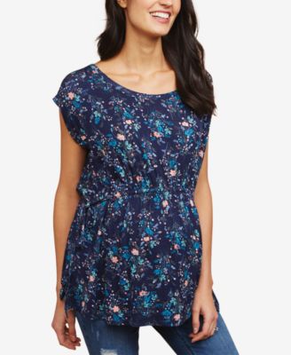 Motherhood Maternity - Maternity Floral-Print Blouse