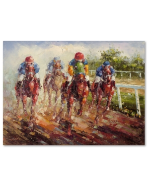 Trademark Global Rio 'kentucky Derby' Canvas Art In No Color