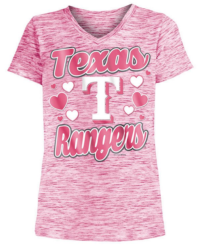 5th & Ocean Texas Rangers Women's Space Dye Tank - Macy's