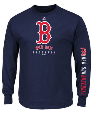 Majestic Men's Boston Red Sox Iconic Local Long Sleeve T-Shirt - Macy's