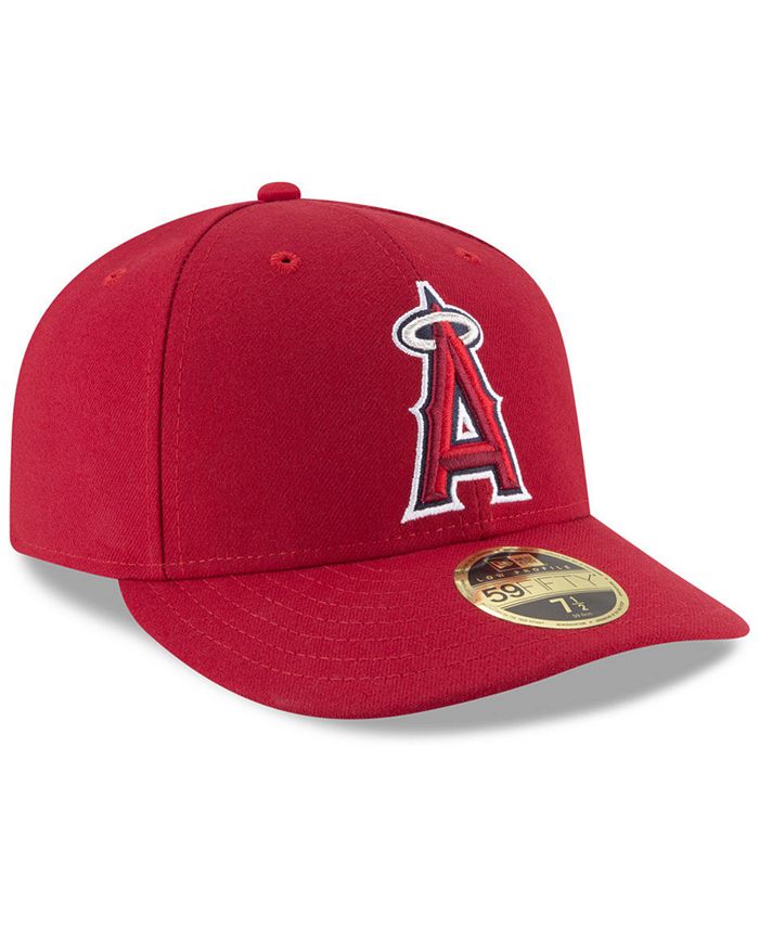 New Era Los Angeles Angels Low Profile AC Performance 59FIFTY Fitted ...