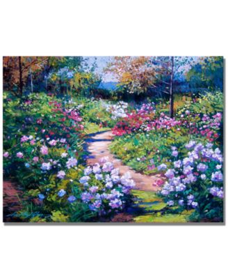 Trademark Global - David Lloyd Glover Nature's Garden 24" x 32" Canvas Art Print
