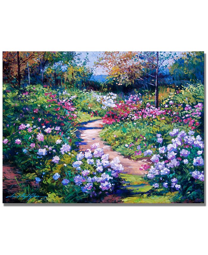 Trademark Global - David Lloyd Glover Nature's Garden 24" x 32" Canvas Art Print