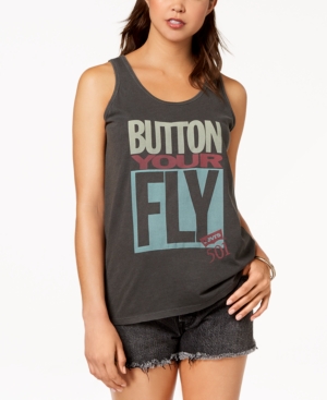 LEVI'S COTTON BUTTON YOUR FLY GRAPHIC TANK TOP