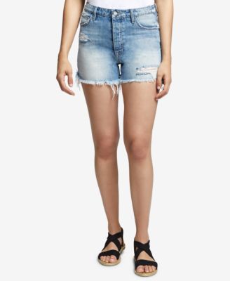 Short En Denim Frayé Sanctuary – Taille 29, Rose, Fentes Sur Les Côtés, Neuf Avec étiquettes