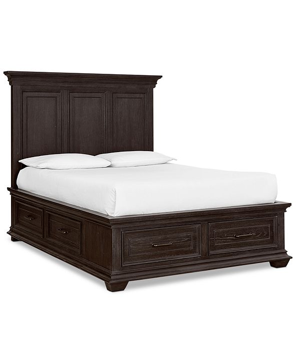 Furniture Hansen Storage California King Bed, Created for Macy&#39;s & Reviews - Furniture - Macy&#39;s