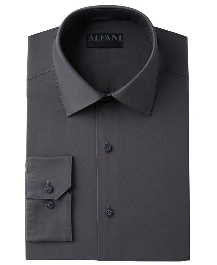 Alfani Men s Big Tall Solid Dress Shirt Created for Macy s Macy s