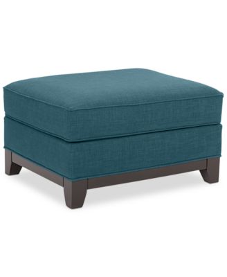 Furniture - Keegan Fabric Ottoman, Only at Macy's
