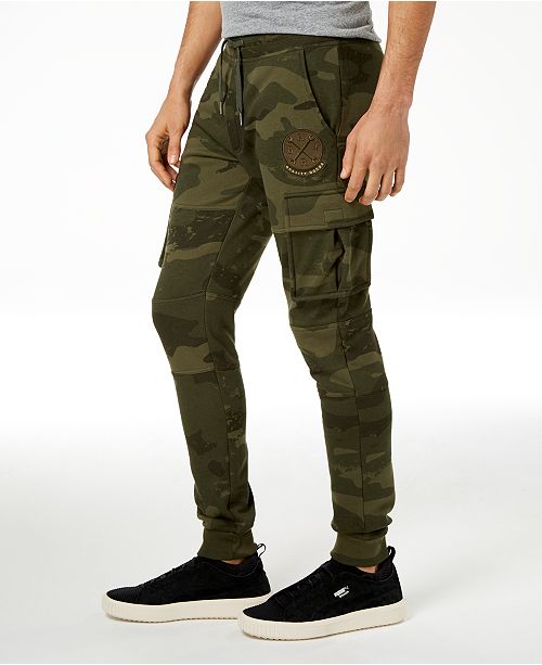 American Rag Men's Camo Cargo Jogger Pants, Created for Macy's - Pants ...