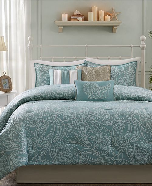 Madison Park Carmel 7 Pc Queen Comforter Set Reviews Bed In A