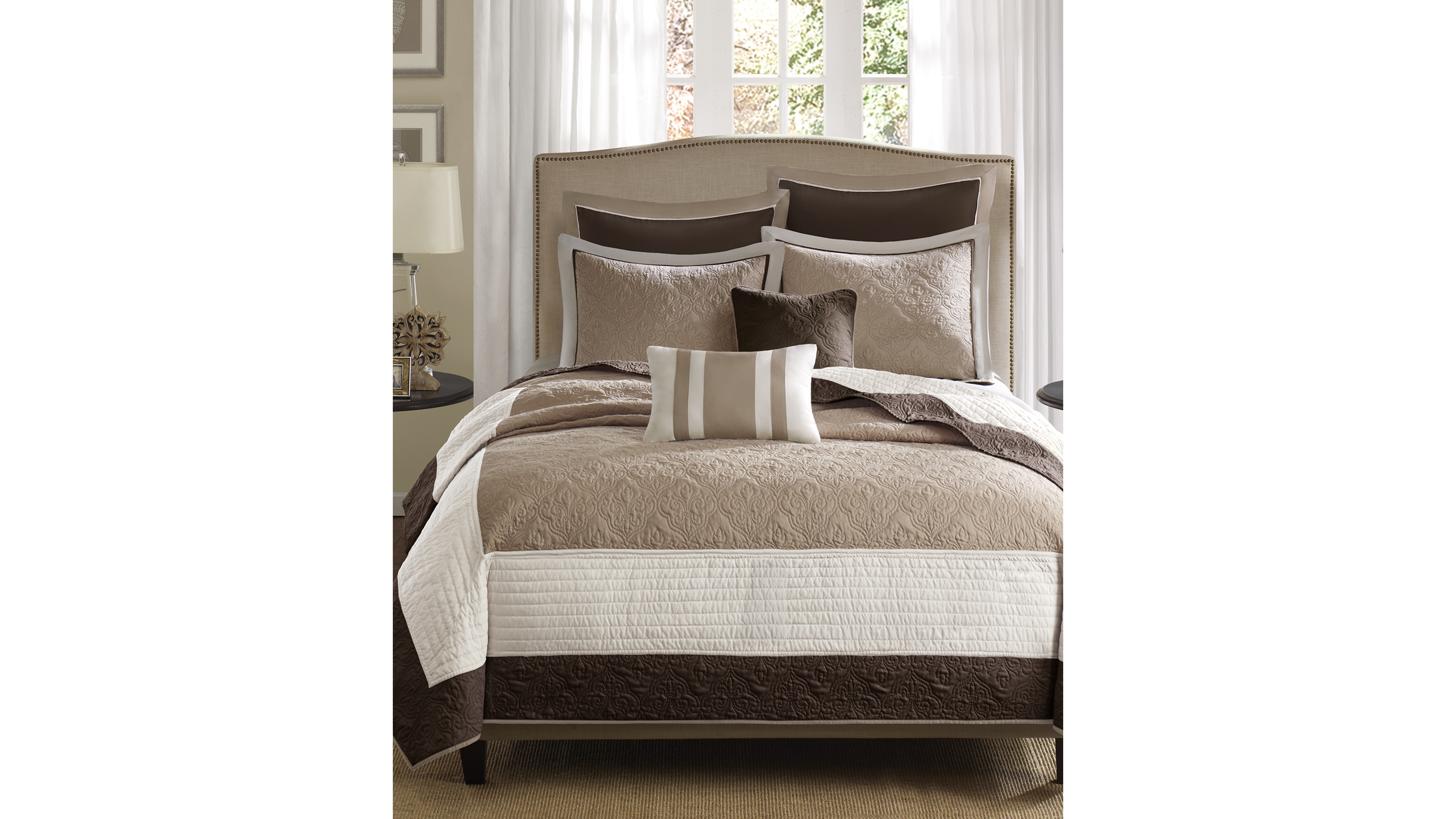 Madison Park Attingham 7-Pc. Quilt Set, Full/Queen