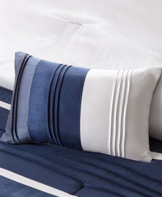 Blaire Faux-Silk 7-Pc. Comforter Set, Queen