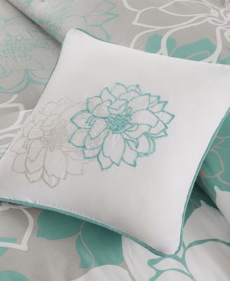 Lola Floral Print 7-Pc. Comforter Set, King