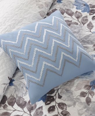 Luna Printed Floral 6-Pc. Quilt Set, Full/Queen