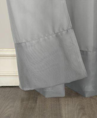 Sheer Voile Grommet Curtain Panel