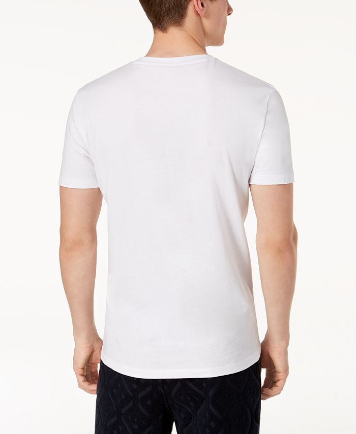 A|X Armani Exchange Men's Slim-Fit V-Neck Graphic-Print T-Shirt - Macy's