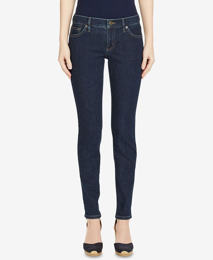 Lauren Ralph Lauren Lauren Jeans Co. Petite Super-Stretch Skinny Jeans ...