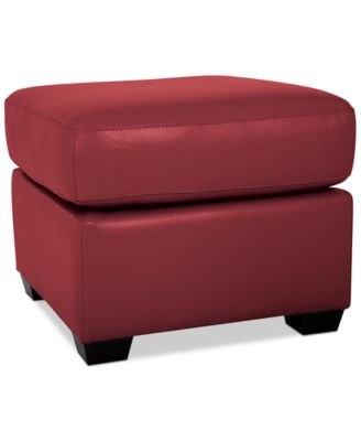 Orid Leather Ottoman