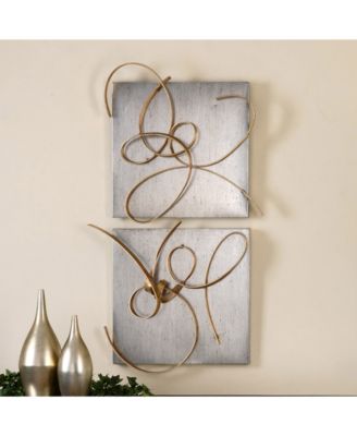 Harmony 2-Pc. Metal Wall Art Set 