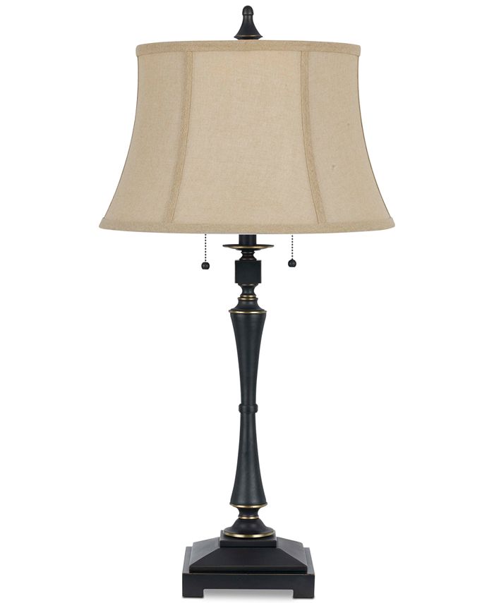 Cal Lighting - 60W 2-Light Madison Table Lamp