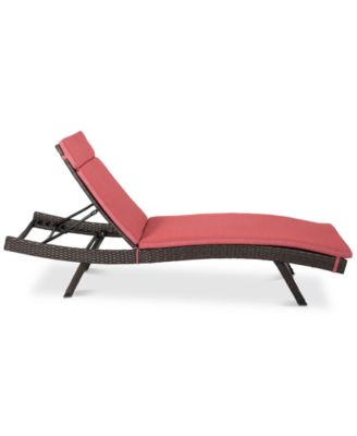 Justin Outdoor Chaise Lounge
