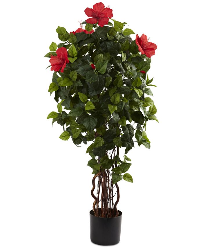 Nearly Natural - 4' Artificial Hibiscus Tree
