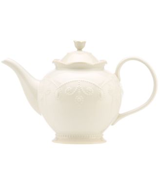 Lenox - French Perle White Teapot
