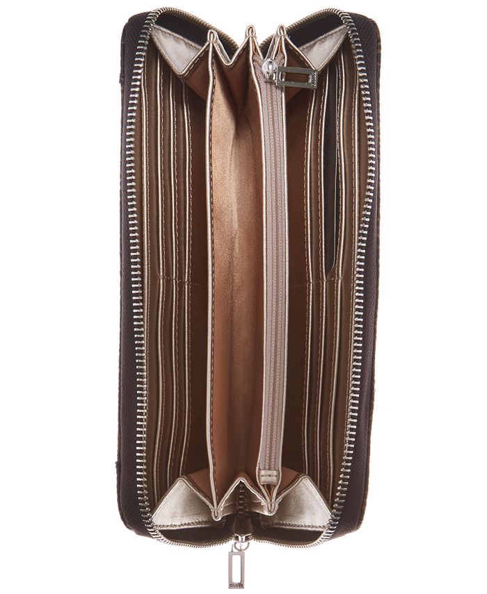 GUESS Hadley Zip Around Wallet Macy's