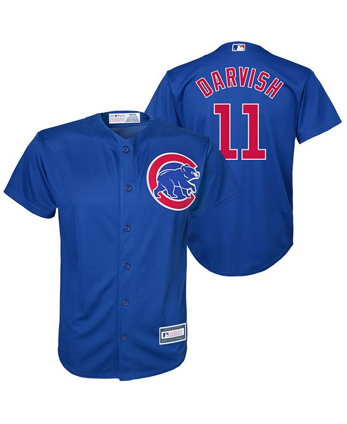 Chicago Cubs Yu Darvish Youth Alternate Cool Base Replica Jersey