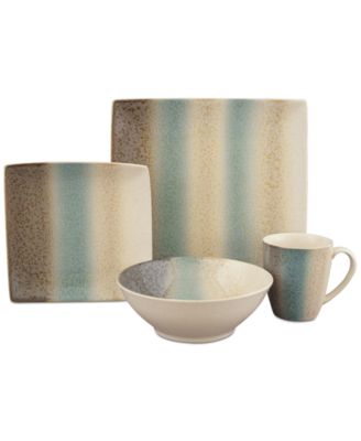 Sango - Nouveau Teal 16-Pc. Dinnerware Set