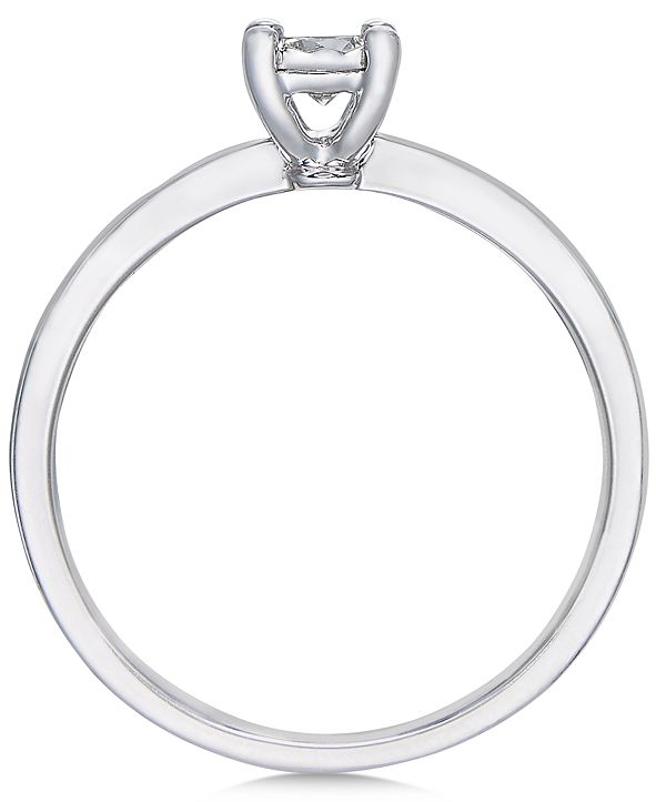 love solitaire ring