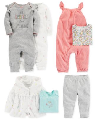 Carter's Baby Girls Floral-Print Separates
