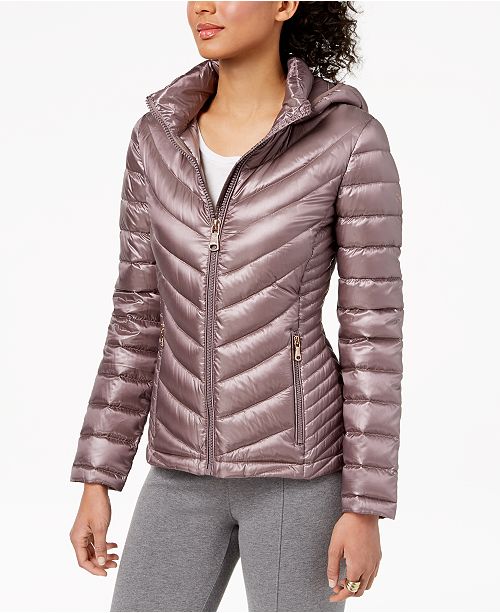 Calvin Klein Packable Puffer Coats & Reviews - Women&#39;s Brands - Women - Macy&#39;s