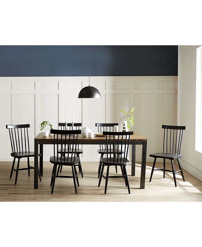 Furniture Bensen Dining Chair, 6Pc. Set (Set of 6 Chairs), Created for