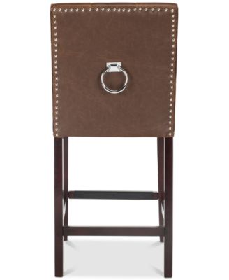 Ora Faux Leather Counter Stool (Set Of 2)