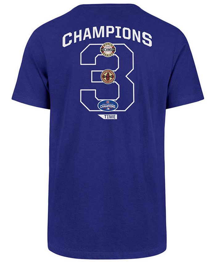 '47 Brand Men's Chicago Cubs Coop MVP Collection T-Shirt - Macy's