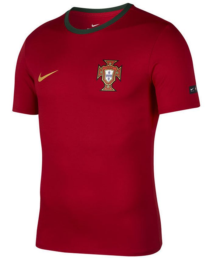 Nike Men's Portugal National Team Ringer Crest T-Shirt - Macy's