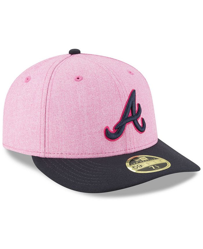 New Era Atlanta Braves Mothers Day Low Profile 59Fifty Fitted Cap - Macy's