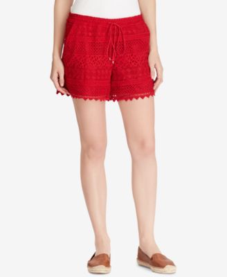 Lauren Ralph Lauren - Scalloped Lace Shorts
