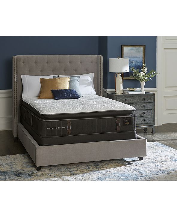 Stearns & Foster Reserve No. 03 16" Luxury Firm Euro Pillow Top Mattress Queen, Created for