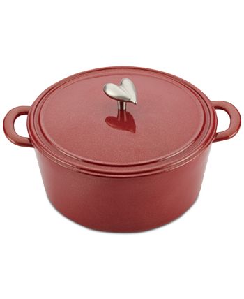 Ayesha curry Enameled Cast Iron Dutch Oven 6 Quart Casserole With Lid