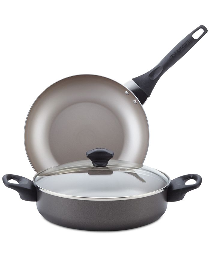 Farberware 3Pc. NonStick Cookware Set Macy's