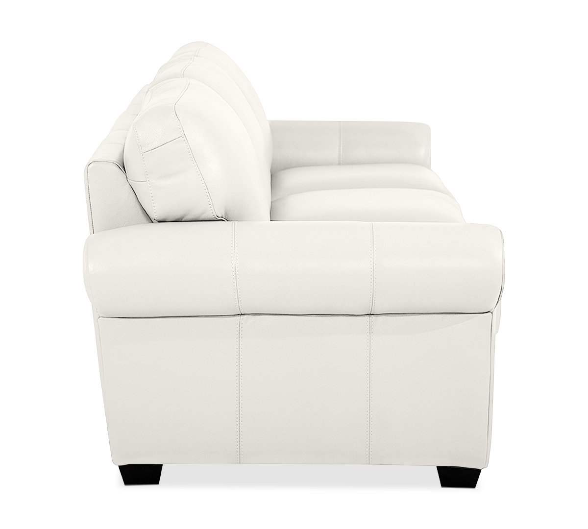 Orid Queen Leather Roll Arm Sleeper, Created for Macy's -(Special Order)