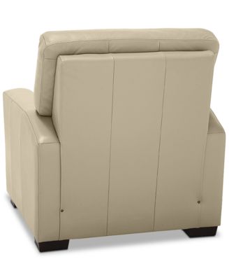 Ennia 36" Leather Pushback Recliner