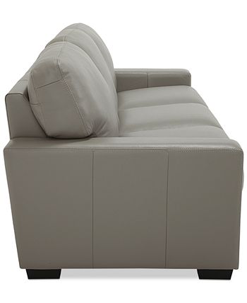 Furniture - Ennia 82" Leather Sofa